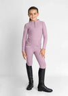 Maximilian Equestrian YR Long Sleeve Base Layer (Mauve) by Maximilian Equestrian at  Try a Bit