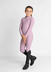 Maximilian Equestrian YR Long Sleeve Base Layer (Mauve) by Maximilian Equestrian at  Try a Bit