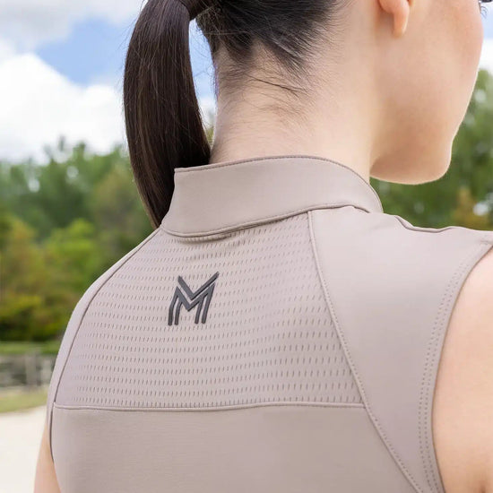 Maximilian Equestrian Miral Sleeveless Base Layer (Macchiato) by Maximilian Equestrian at  Try a Bit
