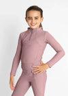Maximilian Equestrian YR Long Sleeve Base Layer (Rose Taupe) by Maximilian Equestrian at  Try a Bit