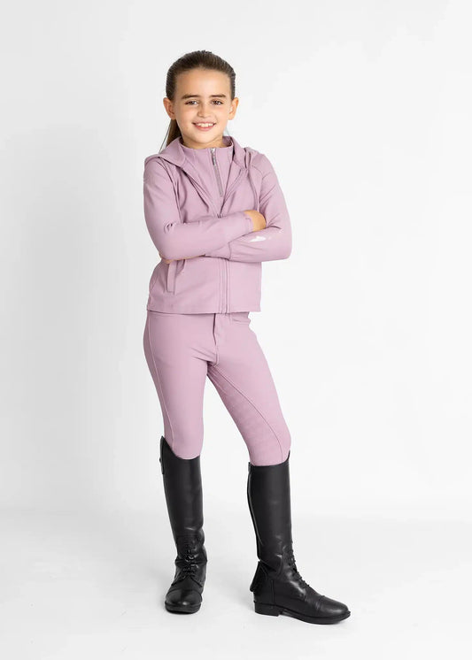 Maximilian Equestrian YR Long Sleeve Base Layer (Mauve) by Maximilian Equestrian at  Try a Bit
