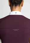 Maximilian Equestrian Air Short Sleeve Show Shirt Burgundy by Maximilian Equestrian at  Try a Bit