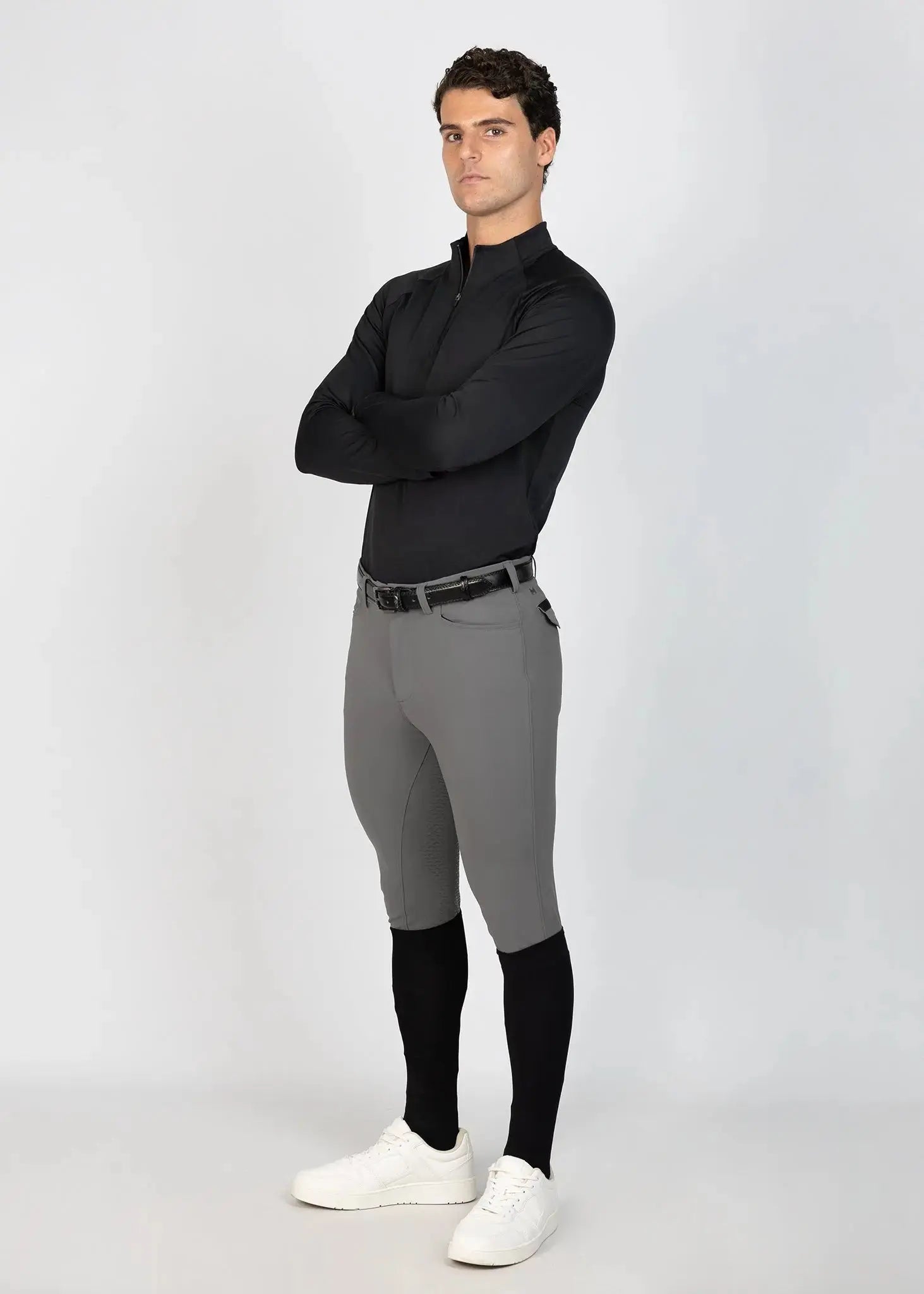 Maximilian Equestrian Code Long Sleeve Base Layer by Maximilian Equestrian at  Try A Bit