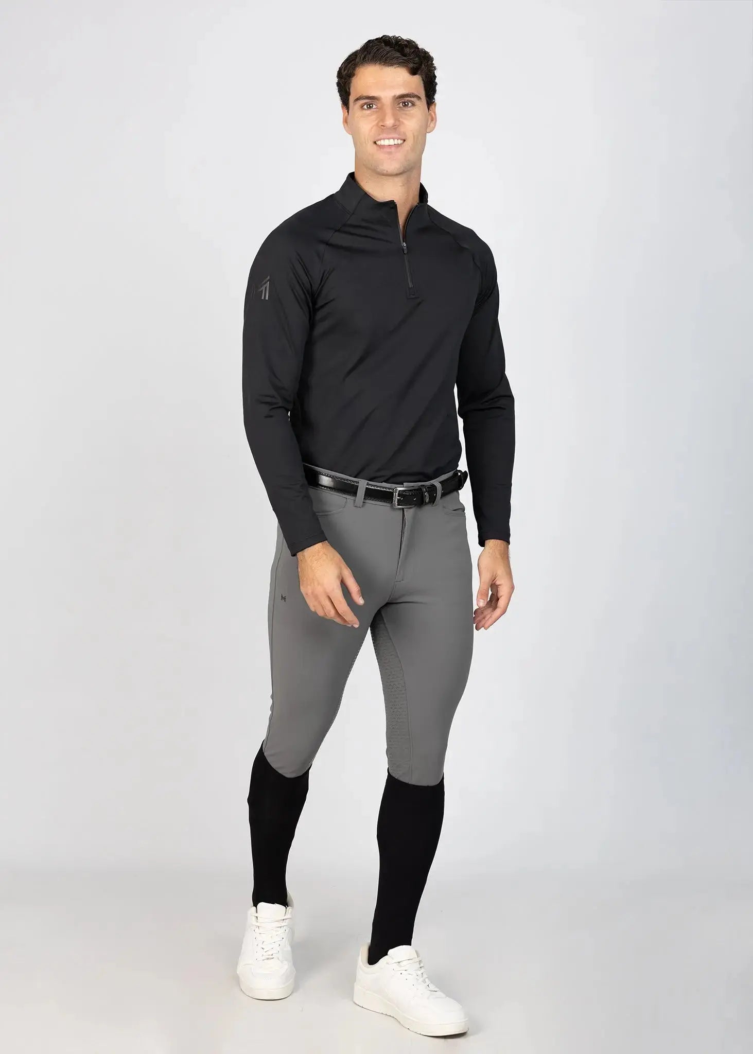 Maximilian Equestrian Code Long Sleeve Base Layer by Maximilian Equestrian at  Try A Bit