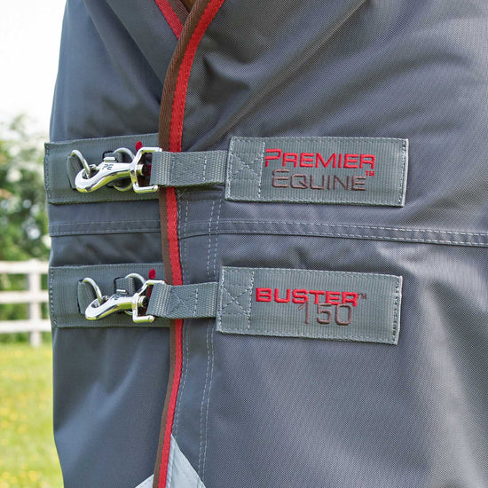 Premier Equine Buster 150g Turnout Rug with Classic Neck Cover by Premier Equine at  Try a Bit