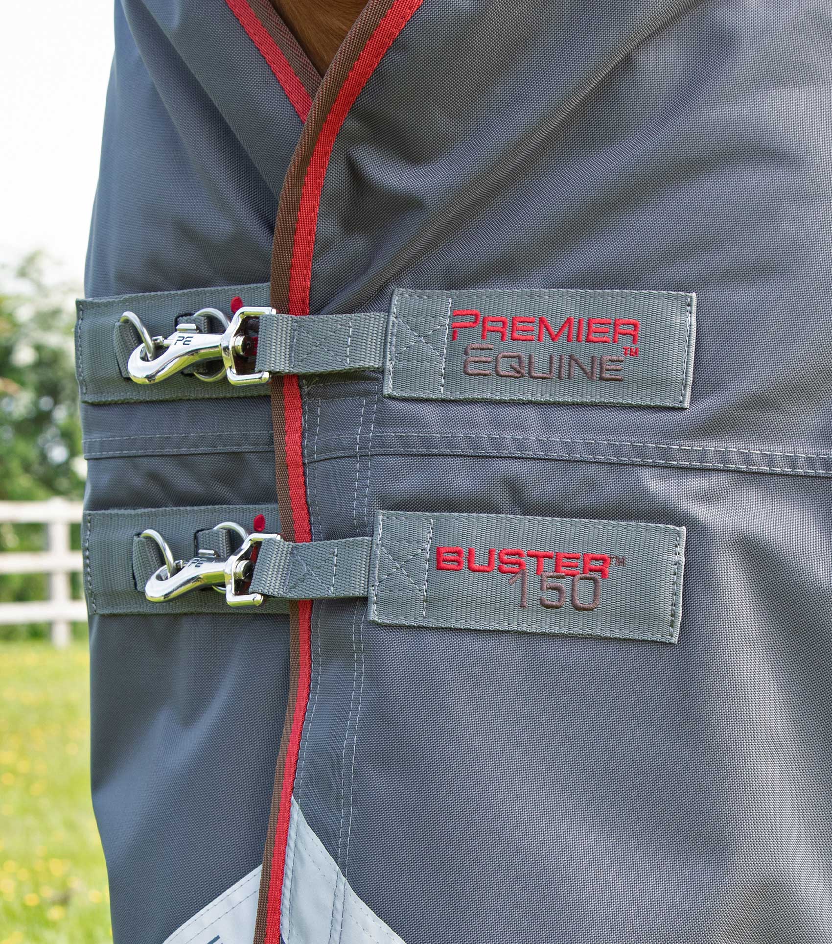 Premier Equine Buster 150g Turnout Rug with Classic Neck Cover by Premier Equine at  Try a Bit