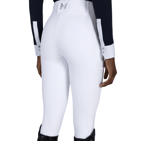 Maximilian Equestrian Aero Breeches (White/Silver) by Maximilian Equestrian at  Try a Bit