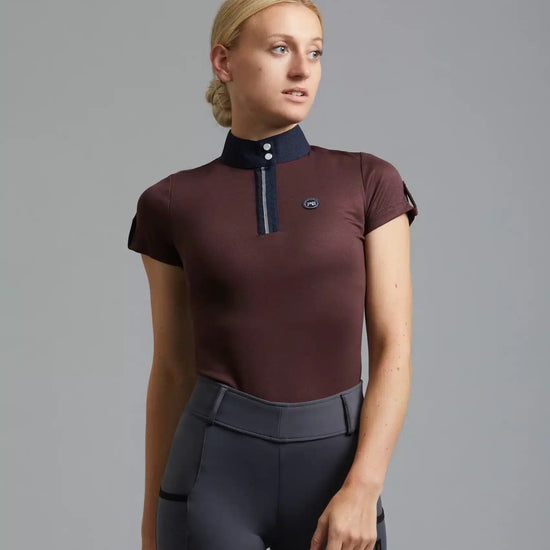 Premier Equine Amia Ladies Technical Short Sleeve Riding Top by Premier Equine at  Try a Bit