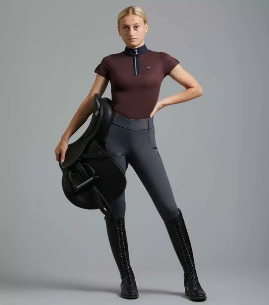 Premier Equine Amia Ladies Technical Short Sleeve Riding Top by Premier Equine at  Try a Bit