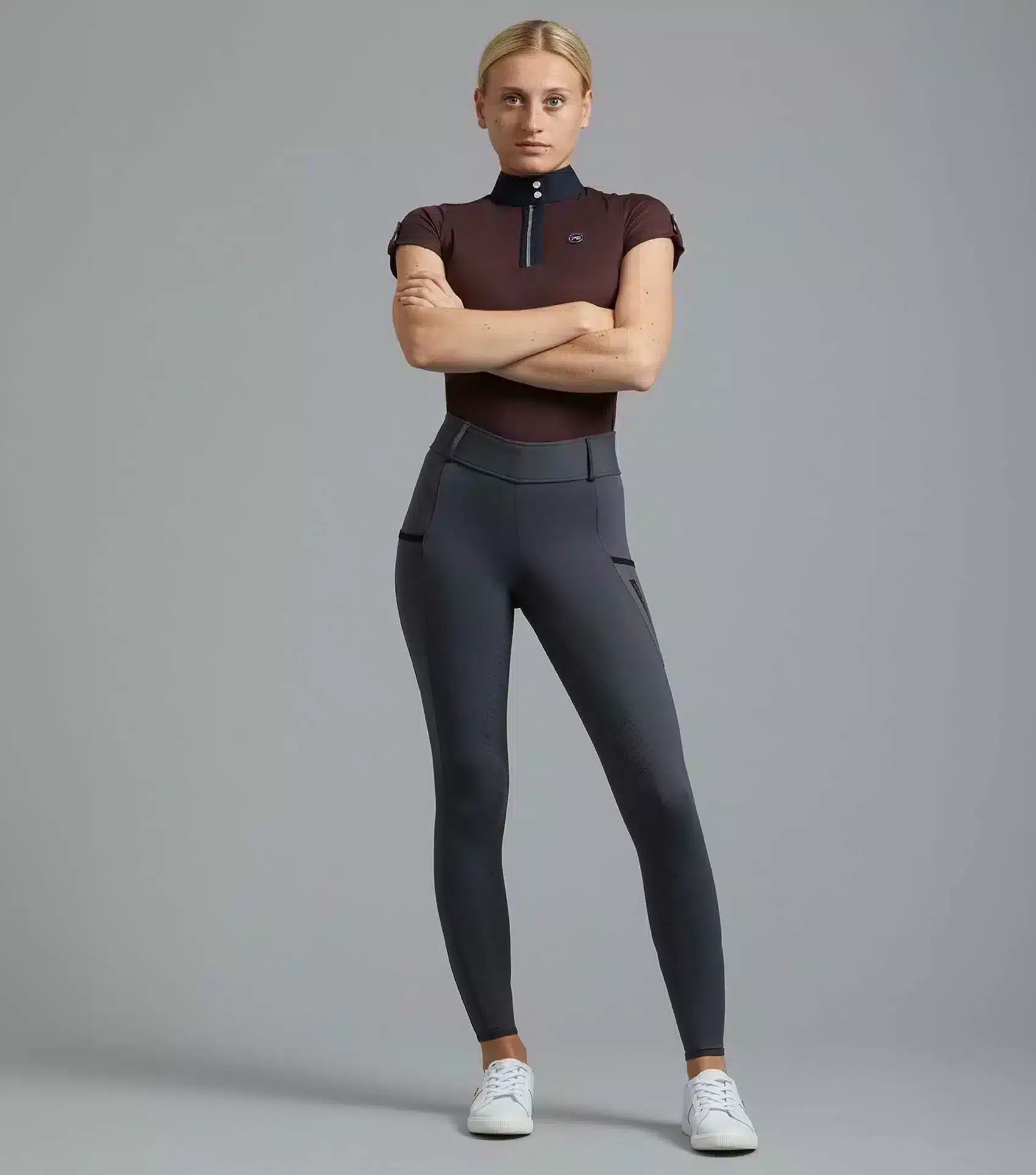 Premier Equine Amia Ladies Technical Short Sleeve Riding Top by Premier Equine at  Try a Bit