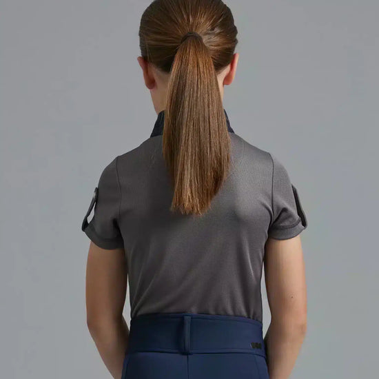 Premier Equine Mini Amia Girl's Technical Short Sleeve Riding Top by Premier Equine at  Try a Bit