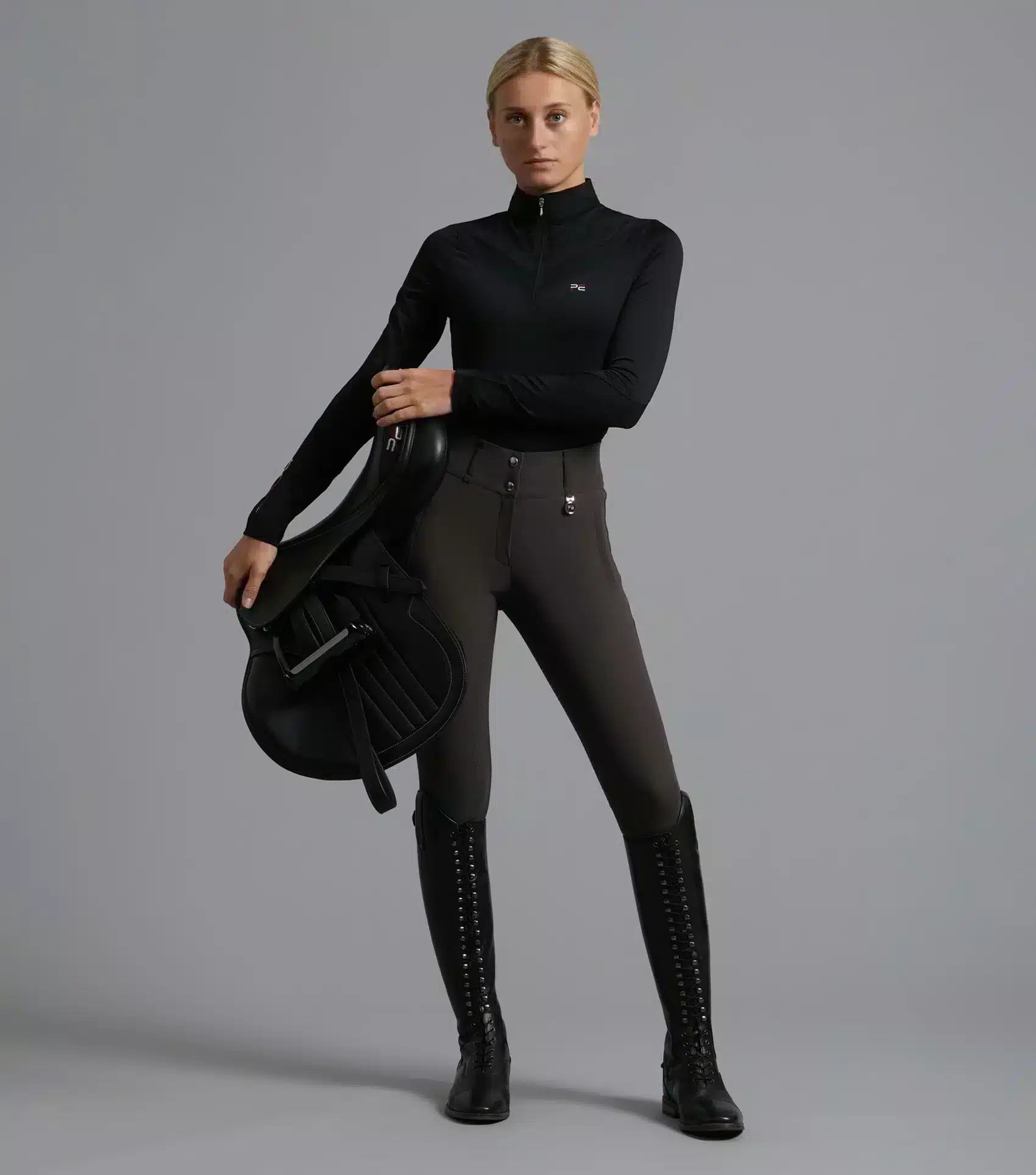 Premier Equine Arclos Ladies Technical Long Sleeve Riding Top by Premier Equine at  Try a Bit