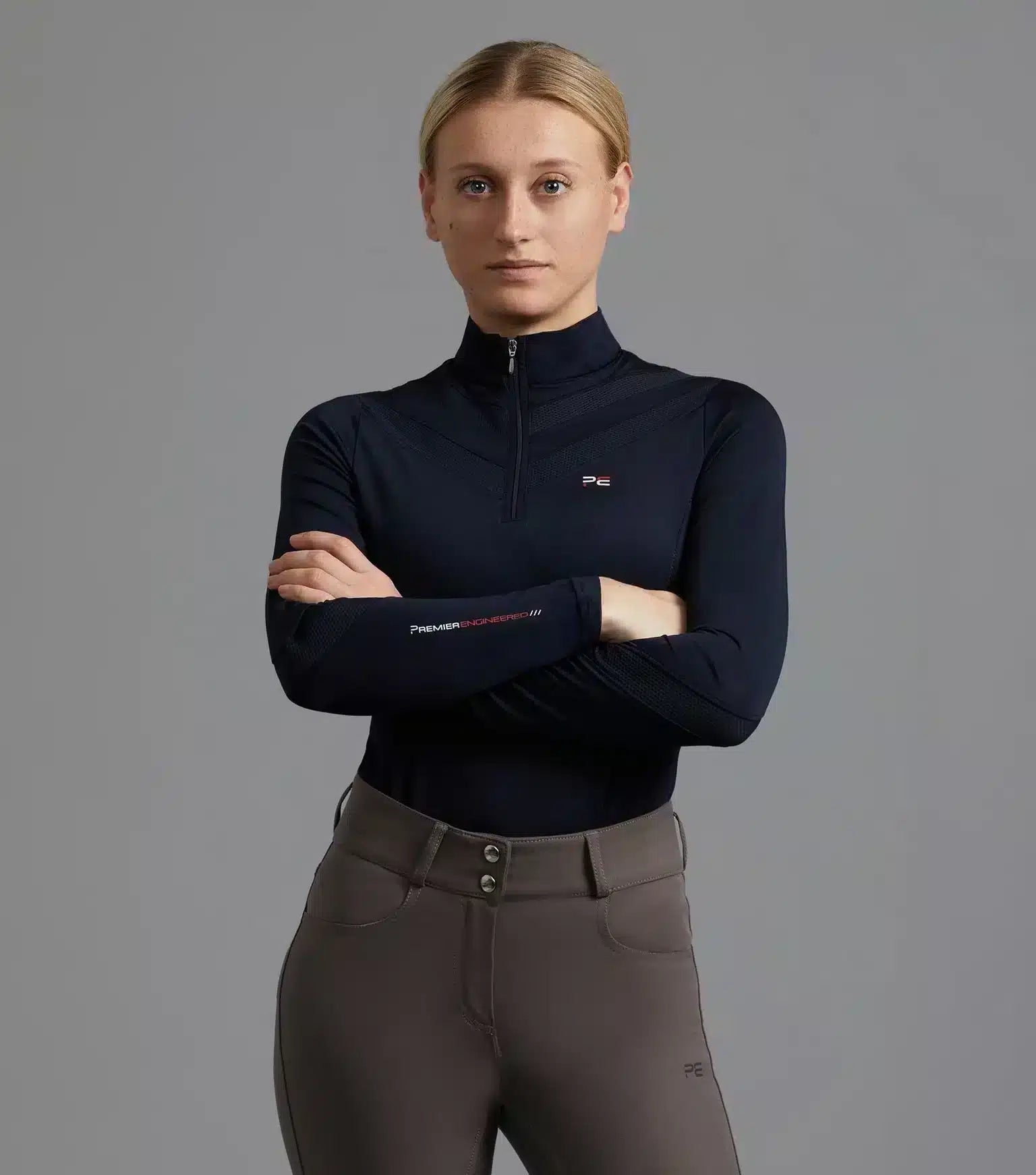 Premier Equine Arclos Ladies Technical Long Sleeve Riding Top by Premier Equine at  Try a Bit