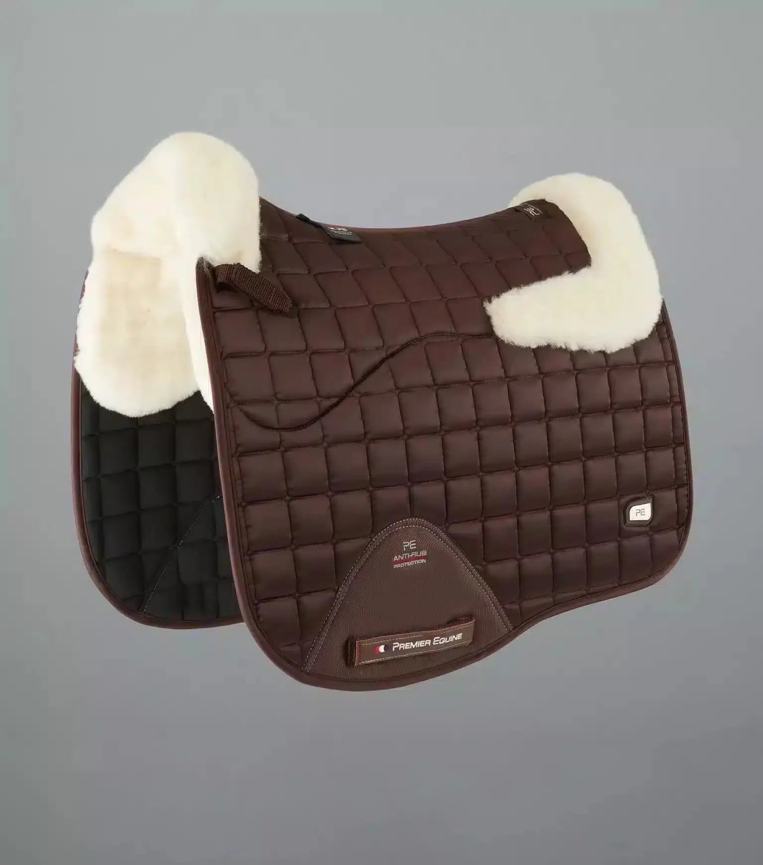Premier Equine Atlantis CC Satin Wool Dressage Square by Premier Equine at  Try a Bit