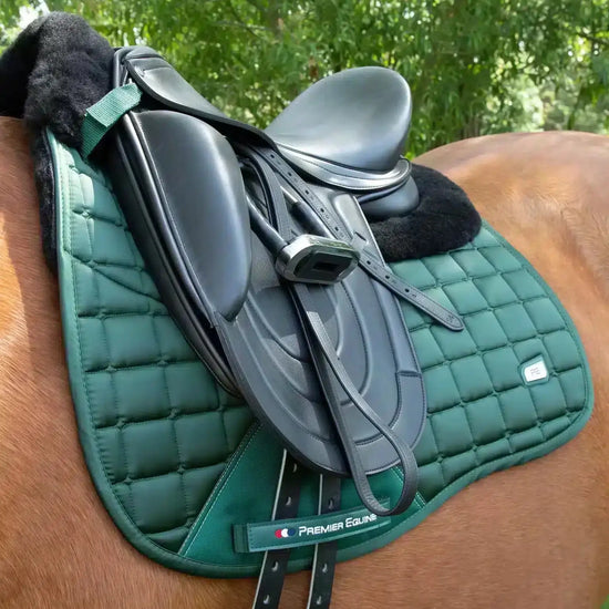 Premier Equine Atlantis CC Satin Wool Dressage Square by Premier Equine at  Try a Bit