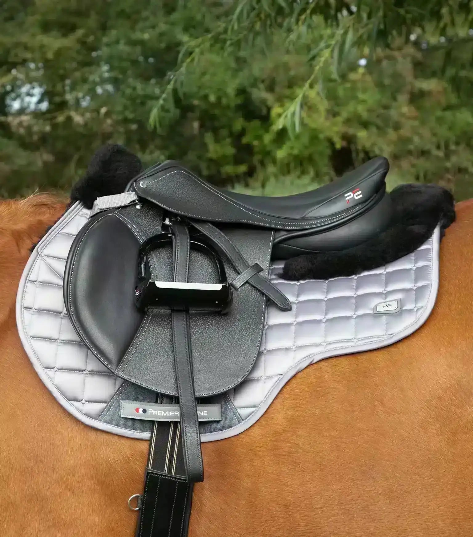 Premier Equine Atlantis CC Satin Wool GP/Jump Square by Premier Equine at  Try a Bit