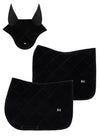 Velvet Jumping Saddle Pad (Black) by Maximilian Equestrian at  Try A Bit