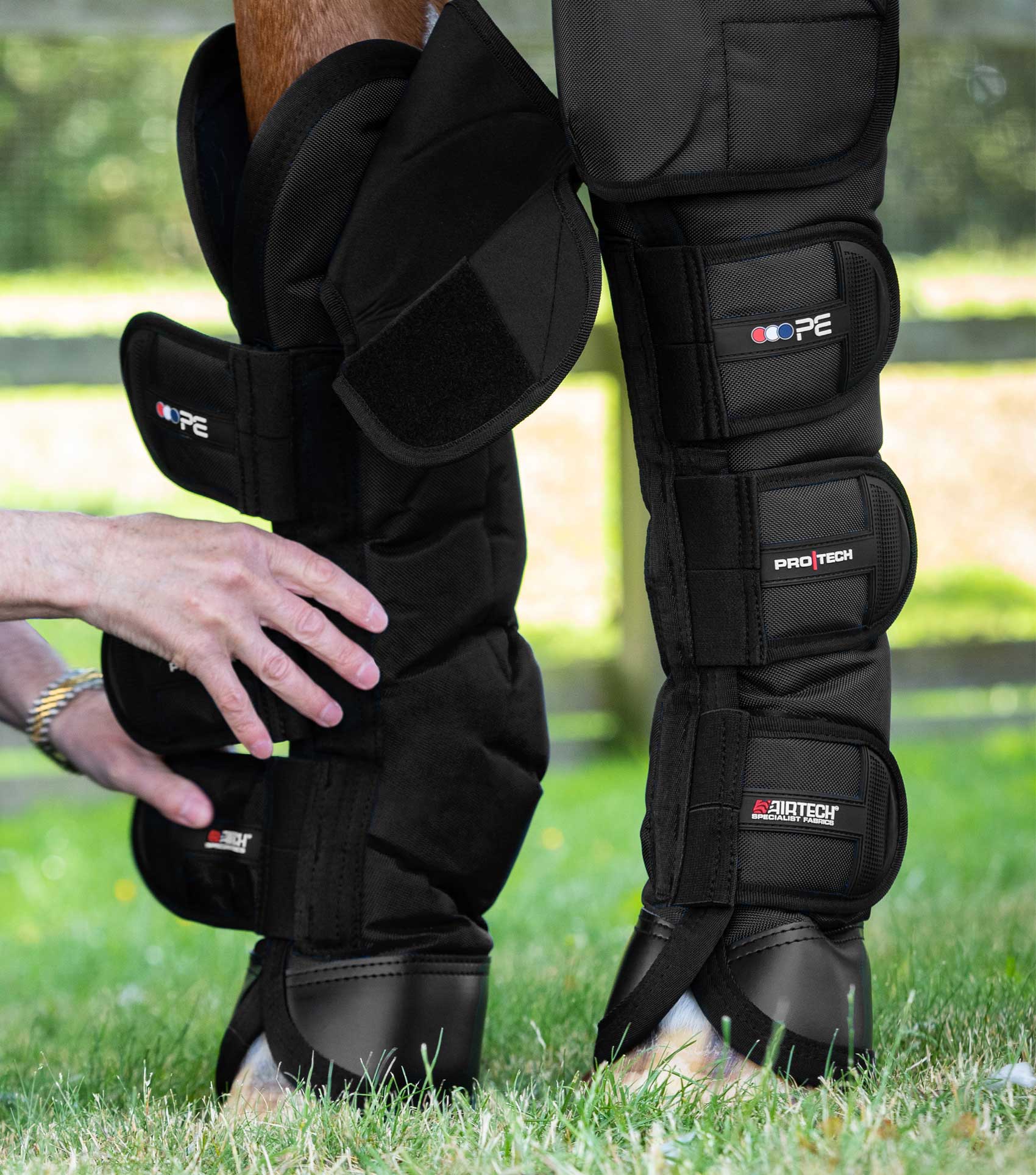 Premier Equine Ballistic Knee Pro-Tech Horse Travel Boots by Premier Equine at  Try a Bit