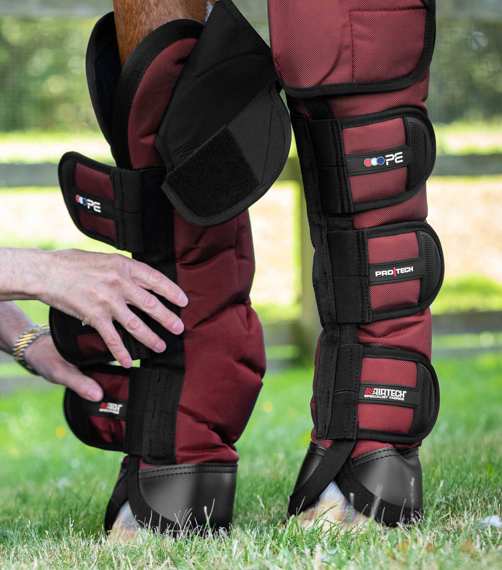 Premier Equine Ballistic Knee Pro-Tech Horse Travel Boots by Premier Equine at  Try a Bit
