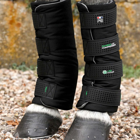Bamboo Lite Compression Wraps by Premier Equine Int. Ltd. at  Try A Bit