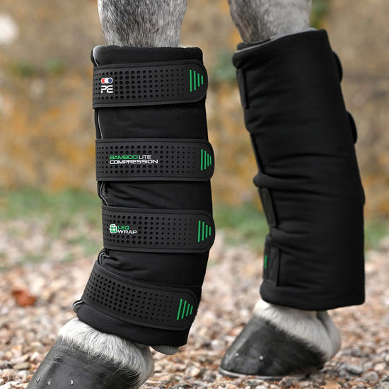 Bamboo Lite Compression Wraps by Premier Equine Int. Ltd. at  Try A Bit