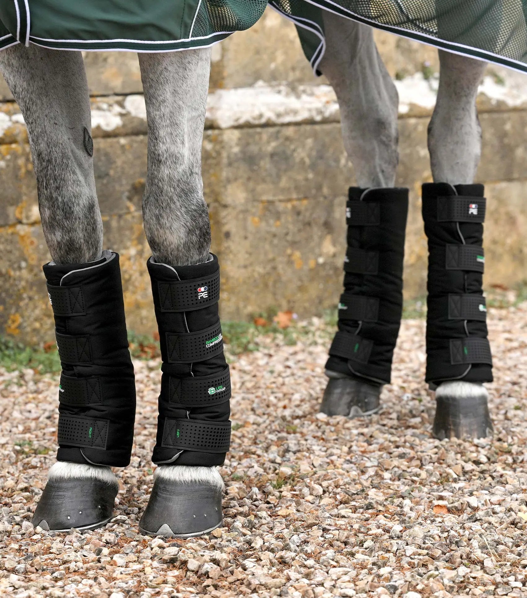 Bamboo Lite Compression Wraps by Premier Equine Int. Ltd. at  Try A Bit