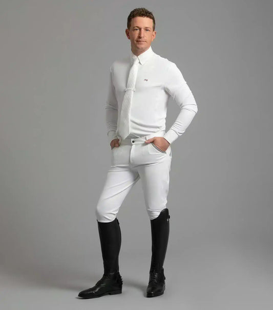 Premier Equine Barusso Men's Gel Knee Competition Breeches by Premier Equine at  Try a Bit