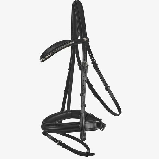 Premier Equine Bellissima Crank Bridle with Diamante Browband by Premier Equine at  Try a Bit