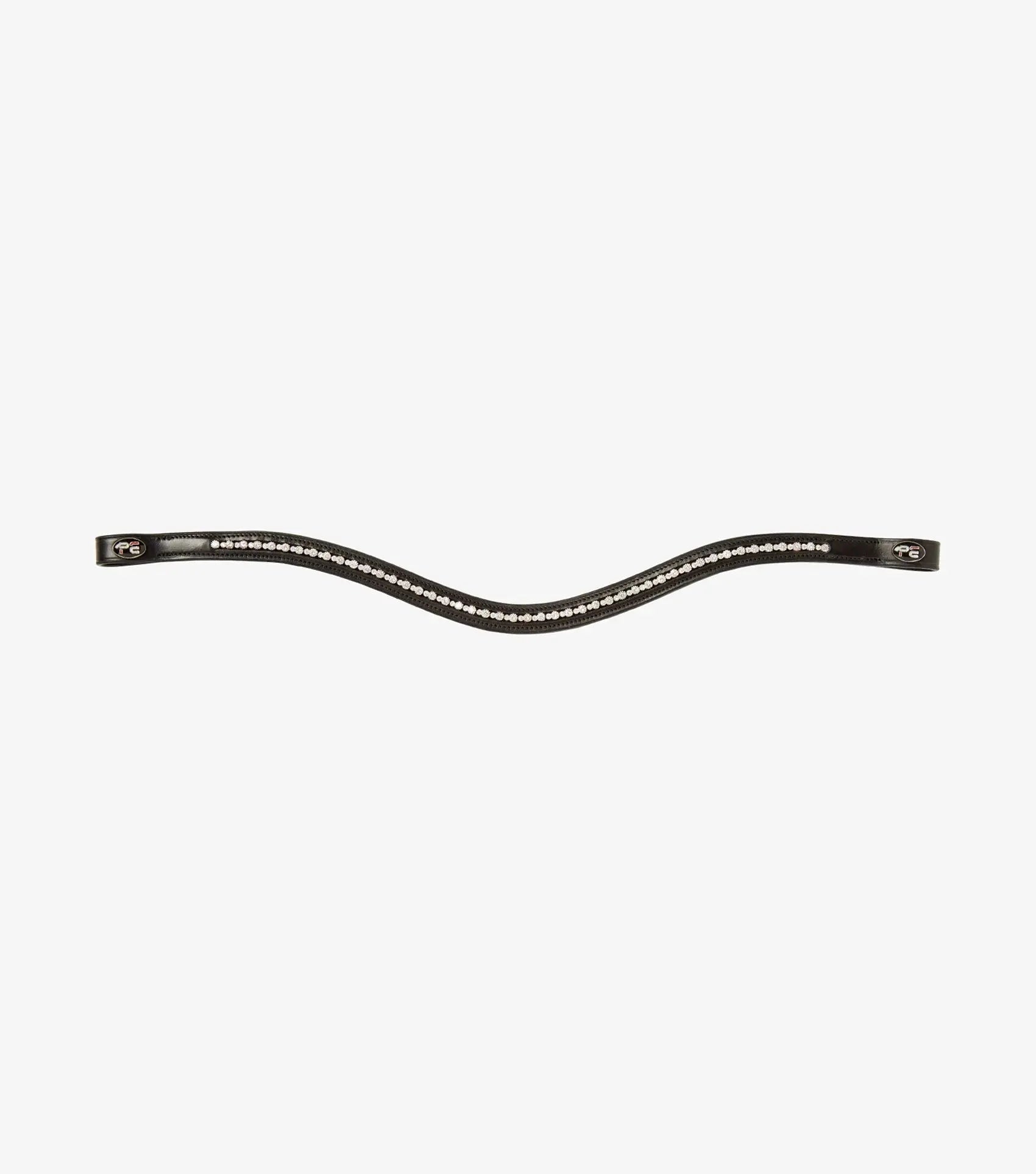 Premier Equine Bergamo Shaped Diamante Browband by Premier Equine at  Try a Bit