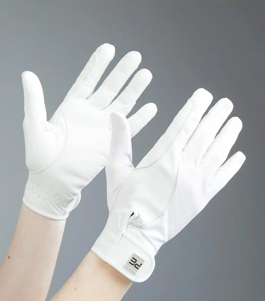 Premier Equine Bordoni Leather Mesh Competiton Riding Gloves by Premier Equine at  Try a Bit
