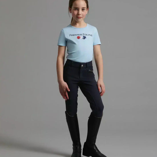 Premier Equine Brava Girls Full Seat Gel Riding Breeches by Premier Equine at  Try a Bit