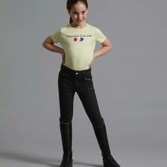 Premier Equine Brava Girls Full Seat Gel Riding Breeches by Premier Equine at  Try a Bit