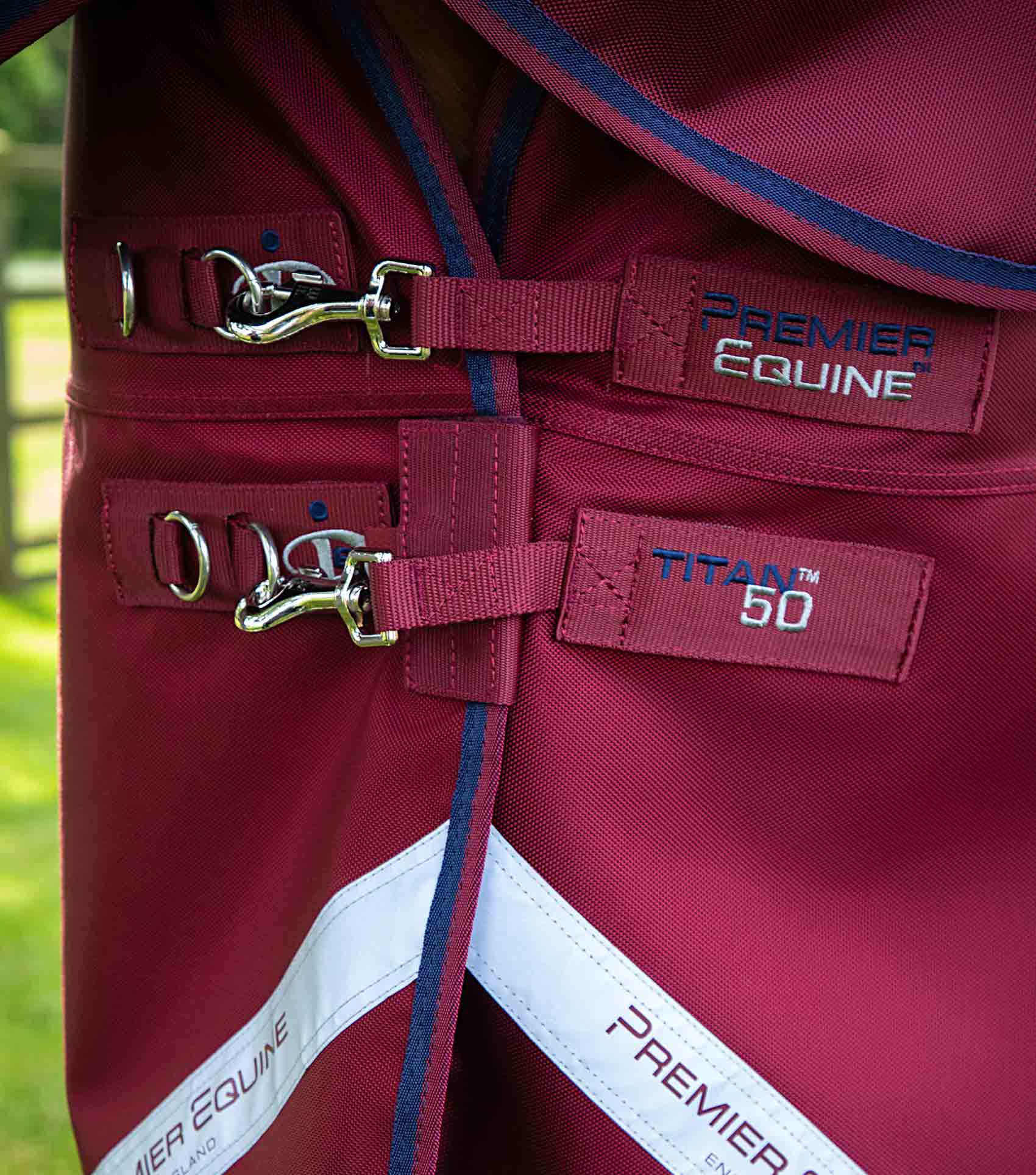 Premier Equine Titan 50g Turnout Rug with Classic Neck Cover by Premier Equine at  Try a Bit