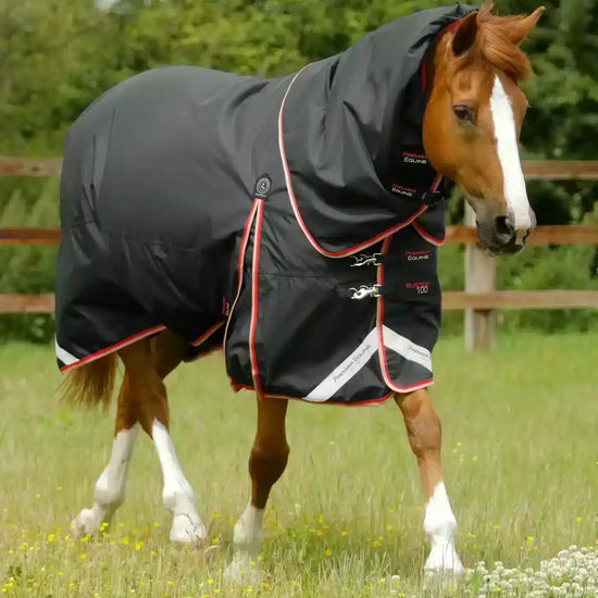 Premier Equine Buster 100g Turnout Rug with Snug-Fit Neck Cover by Premier Equine at  Try a Bit