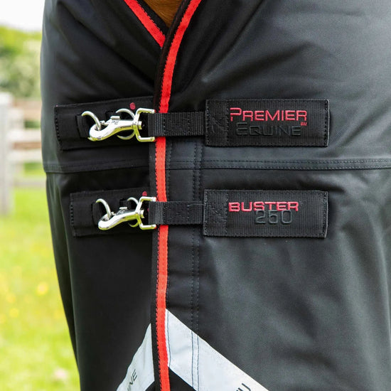 Premier Equine Buster 250g Turnout Rug with Classic Neck Cover by Premier Equine at  Try a Bit