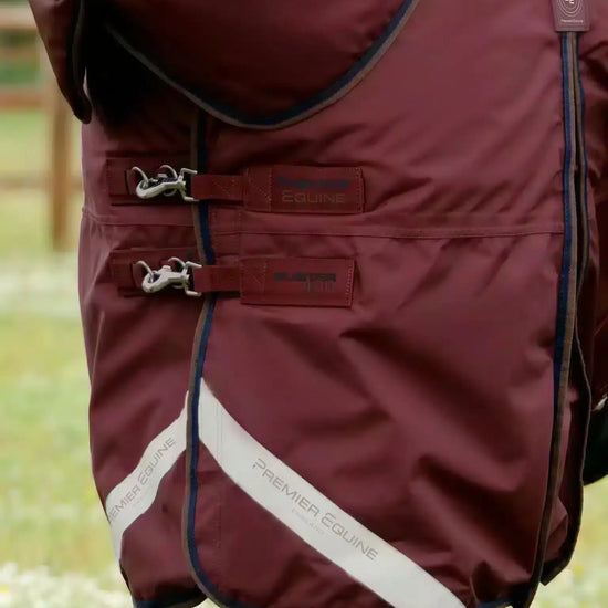 Premier Equine Buster 400g Turnout Rug with Snug-Fit Neck Cover by Premier Equine at  Try a Bit