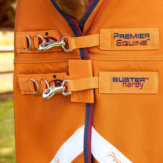 Premier Equine Buster Hardy 200g Half Neck Turnout Rug by Premier Equine at  Try a Bit