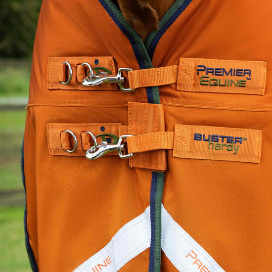 Premier Equine Buster Hardy 400g Half Neck Turnout Rug by Premier Equine at  Try a Bit