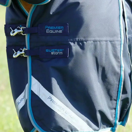 Premier Equine Buster Storm 100g Combo Turnout Rug with Snug-Fit Neck by Premier Equine at  Try a Bit