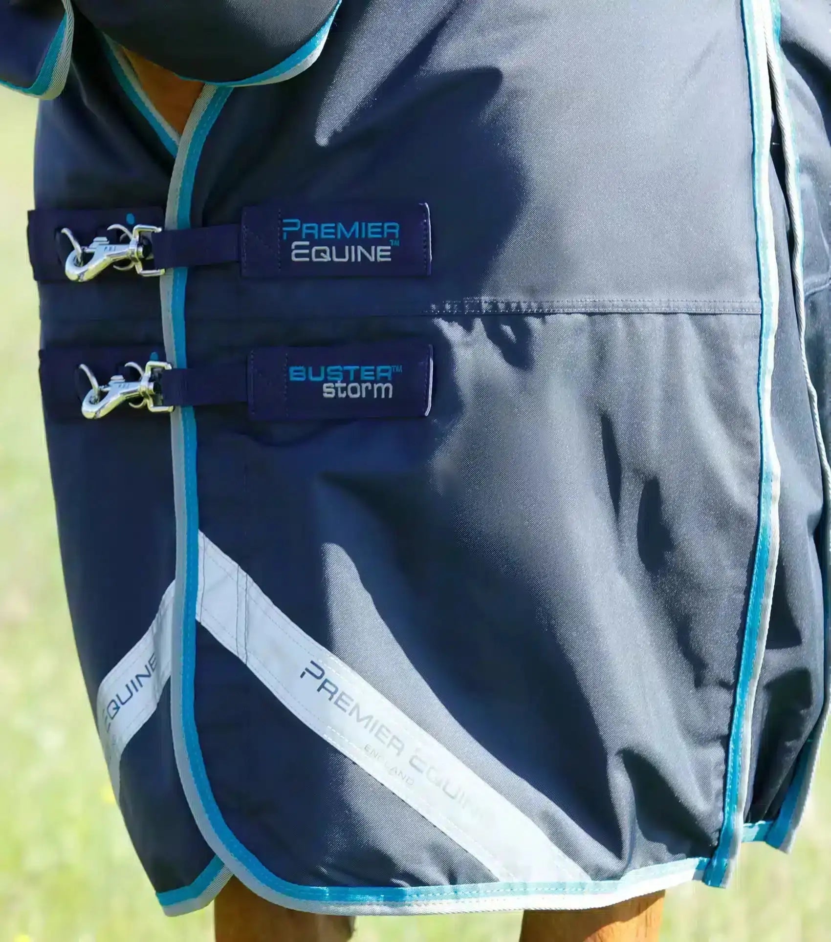 Premier Equine Buster Storm 100g Combo Turnout Rug with Snug-Fit Neck by Premier Equine at  Try a Bit