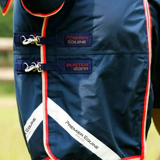 Premier Equine Buster Storm 200g Combo Turnout Rug with Snug-Fit Neck by Premier Equine at  Try a Bit