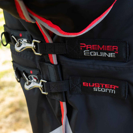 Premier Equine Buster Storm 400g Combo Turnout Rug with Snug-Fit Neck by Premier Equine at  Try a Bit