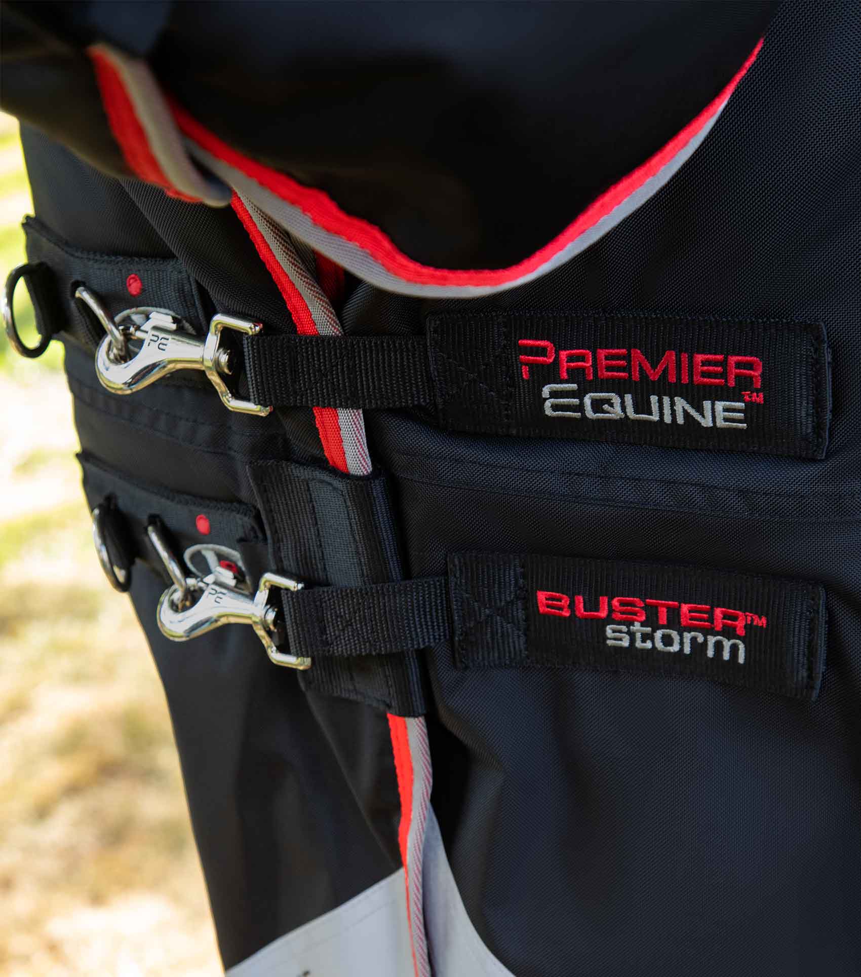 Premier Equine Buster Storm 400g Combo Turnout Rug with Snug-Fit Neck by Premier Equine at  Try a Bit