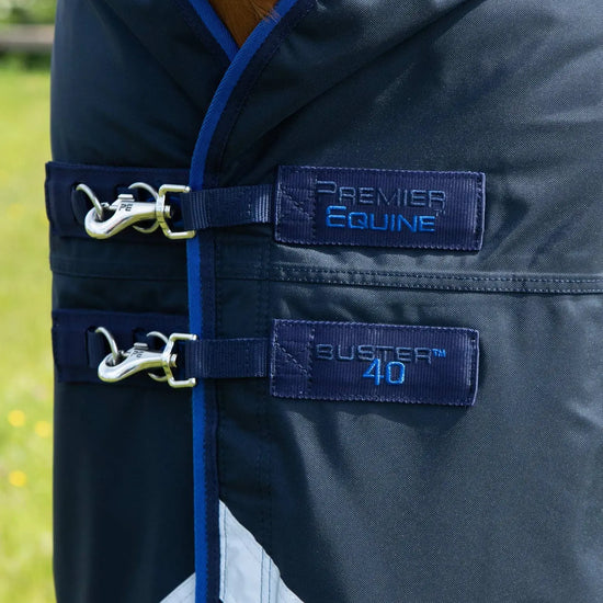 Premier Equine Buster 40g Turnout Rug with Classic Neck Cover by Premier Equine at  Try a Bit