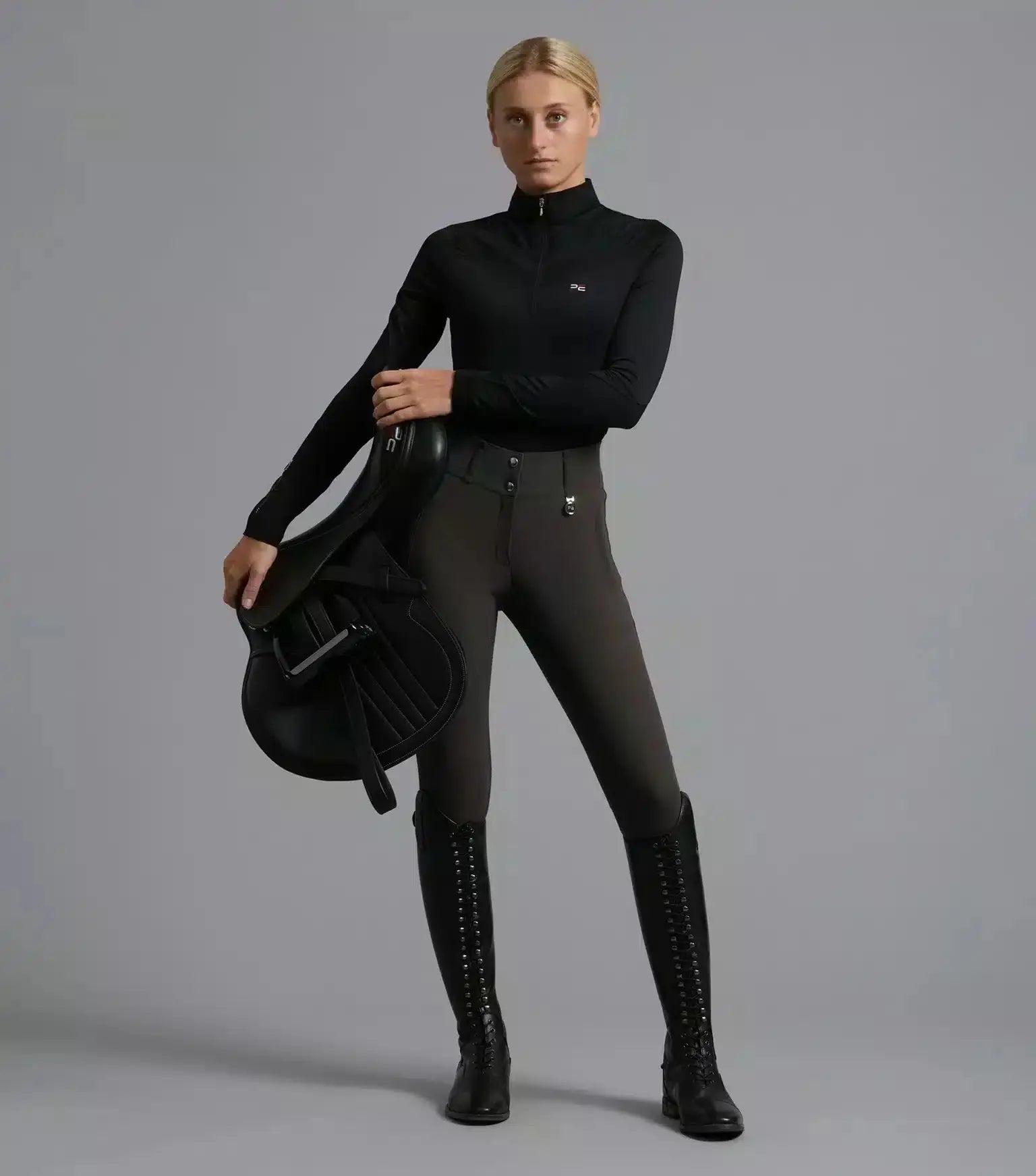 Premier Equine Carapello Ladies Full Seat Gel Riding Breeches by Premier Equine at  Try a Bit