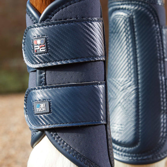 Premier Equine Carbon Air-Tech Double Locking Brushing Boots by Premier Equine at  Try a Bit