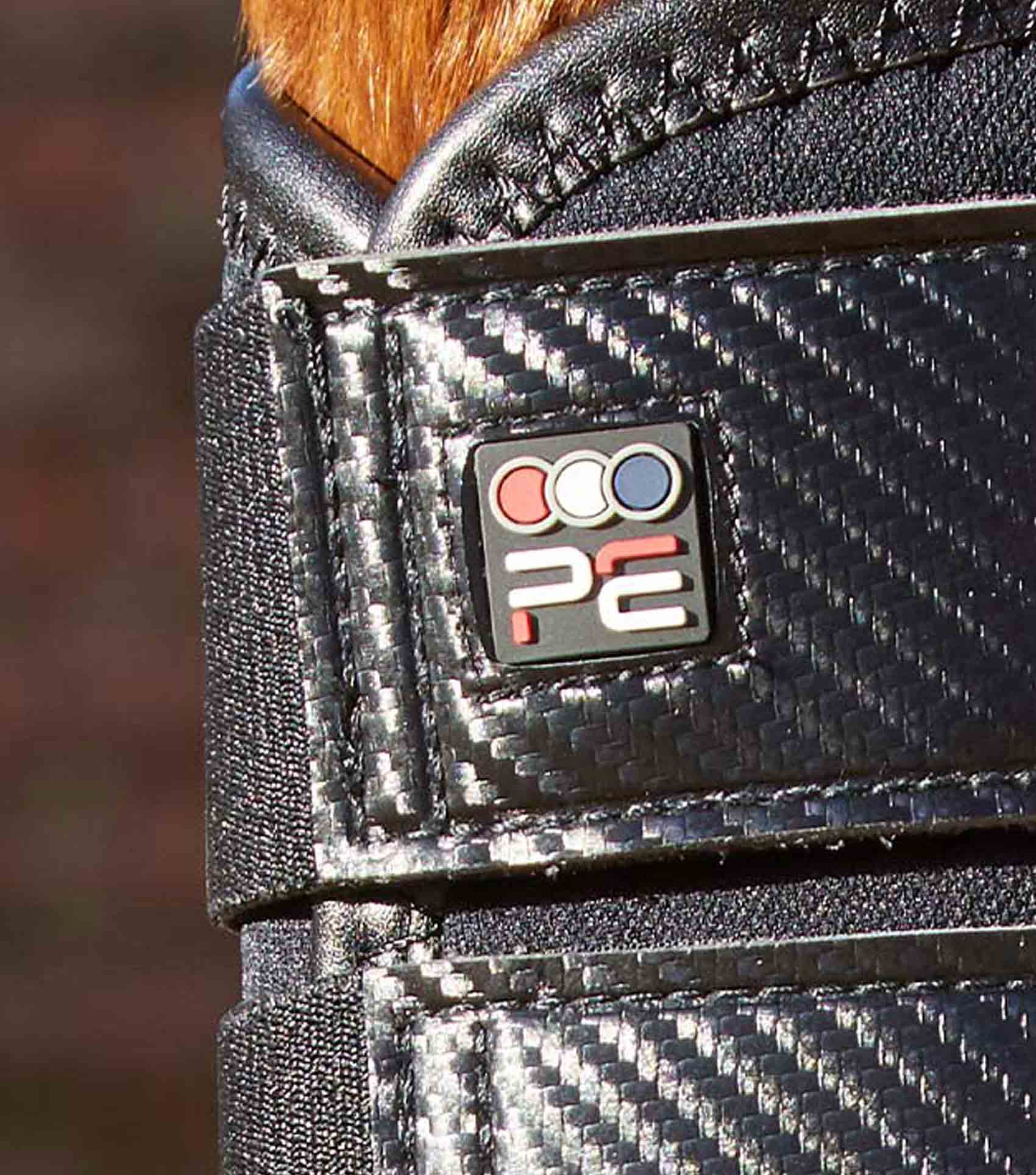 Premier Equine Carbon Air-Tech Single Locking Brushing Boots by Premier Equine at  Try a Bit