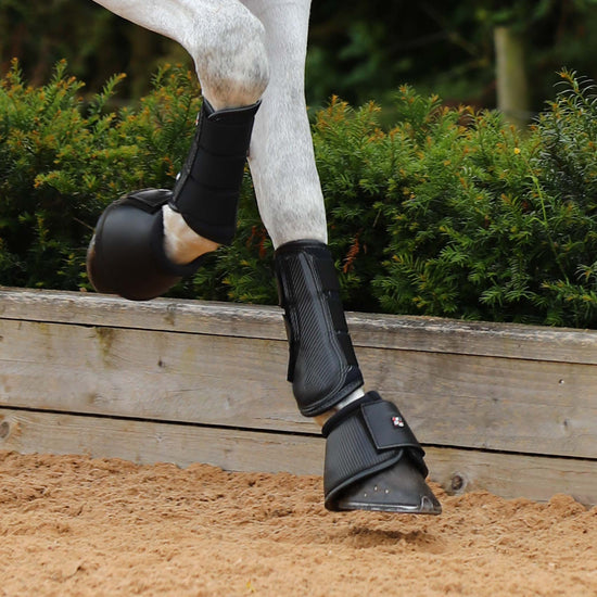 Premier Equine Carbon Air-Tech Single Locking Brushing Boots by Premier Equine at  Try a Bit