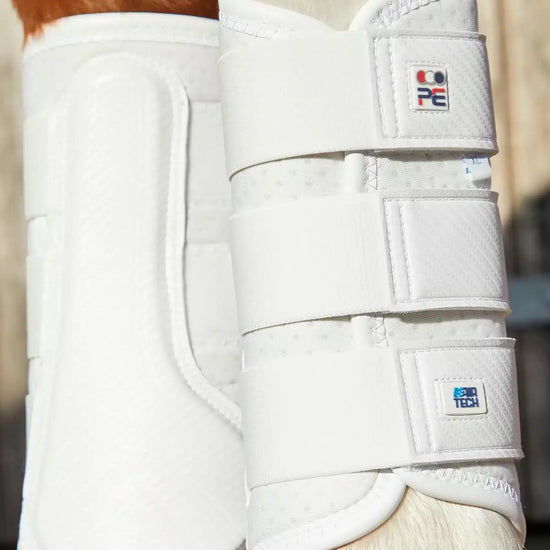 Premier Equine Carbon Air-Tech Single Locking Brushing Boots by Premier Equine at  Try a Bit