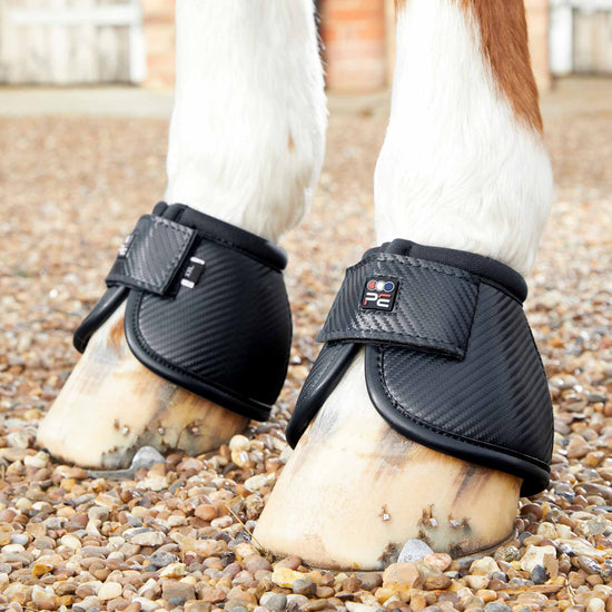 Premier Equine Carbon Tech Kevlar No-Turn Over Reach Boots by Premier Equine at  Try a Bit